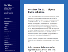 Tablet Screenshot of blog.alexander-fischer.org